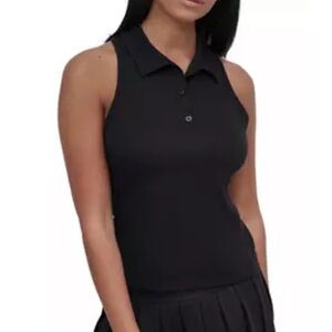 DKNY Court Pique Racerback Polo Tank / Size M